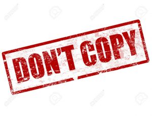 Don t copy