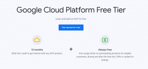 Google Cloud Platform Free Tier