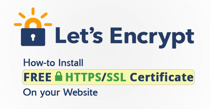 Lets Encrypt Ssl Certificate